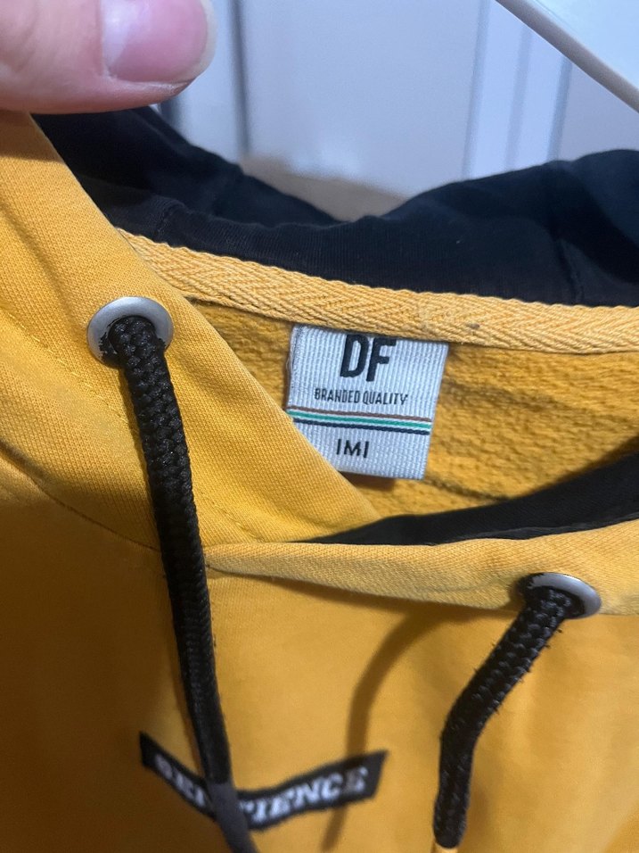 Sarı Kapüşonlu Sweatshirt - Görsel 2