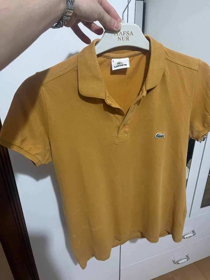 Erkek Sarı Polo Tişört Kısa Kollu - Görsel 2