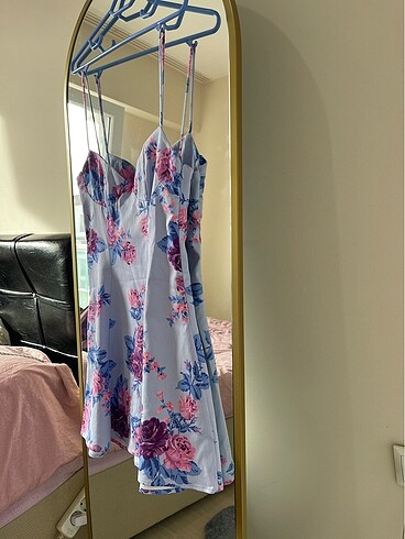 Zara ZARA çiçek desenli elbise