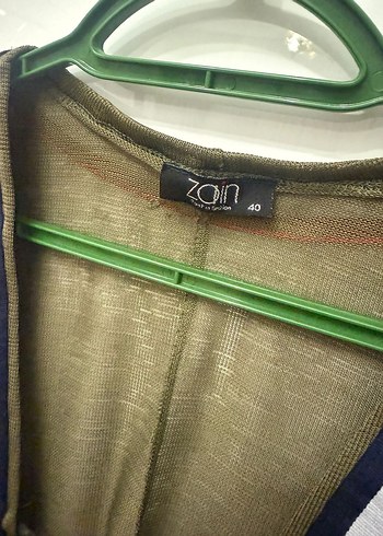 Düğmeli Uzun Kollu Kadın Kimono - Görsel 2