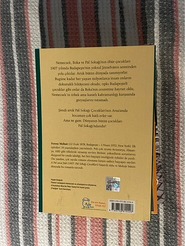 Ferenc Molnar Pal Sokağı Çocukları