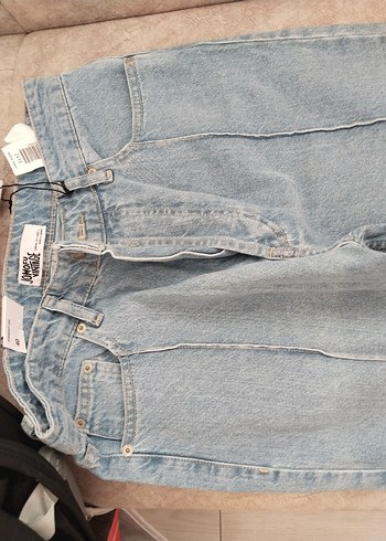 Kadın Denim Loose Fit Jean Pantolon
