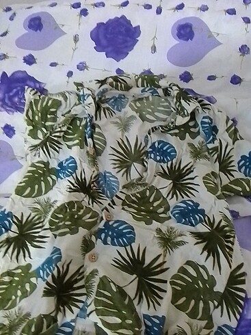 8 Yaş Beden yeşil Renk LC Waikiki erkek çocuk fömlek
