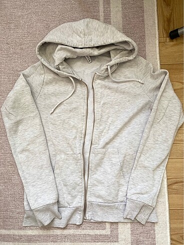 H&M KAPÜŞONLU SWEAT HIRKA BASİC
