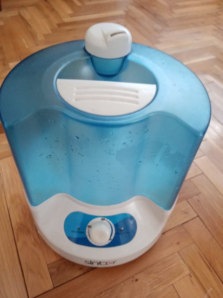 Pastel Mavi Hava Nemlendirici ve Temizleyici - Görsel 2