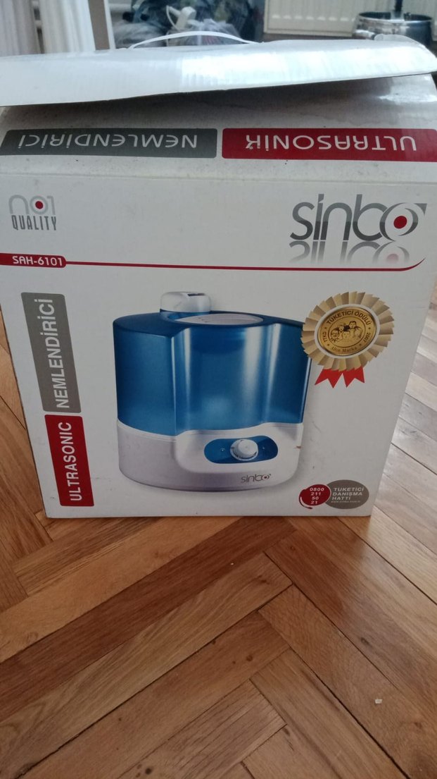 Pastel Mavi Hava Nemlendirici ve Temizleyici - Görsel 3