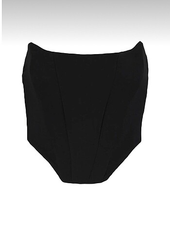 Trendyol & Milla Straplez siyah korse