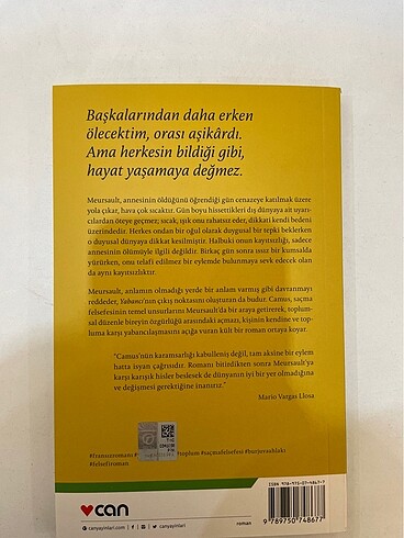  kitap Albert Camus- yabancı