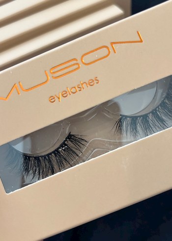 Muson Gri Takma Kirpik - Görsel 6