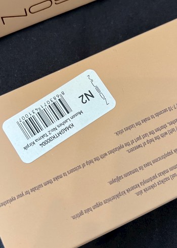 Muson Gri Takma Kirpik - Görsel 3