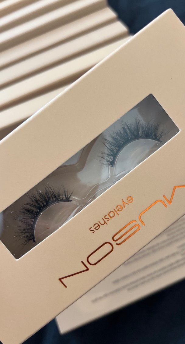 Muson Gri Takma Kirpik - Görsel 5