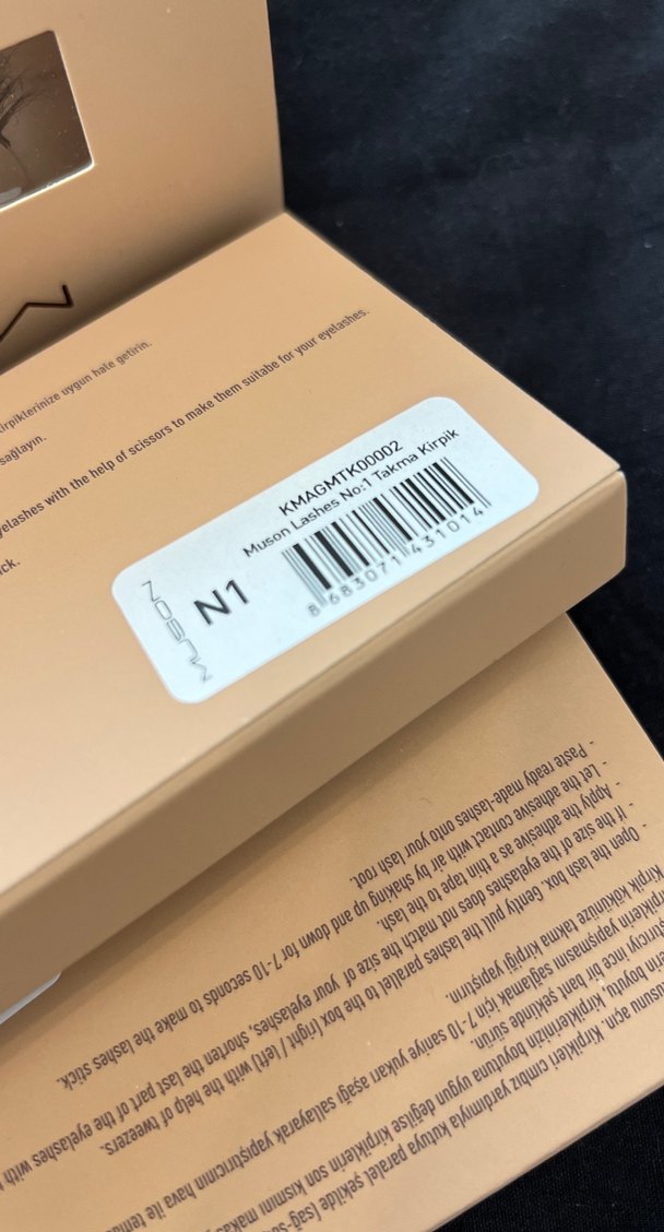 Muson Gri Takma Kirpik - Görsel 4