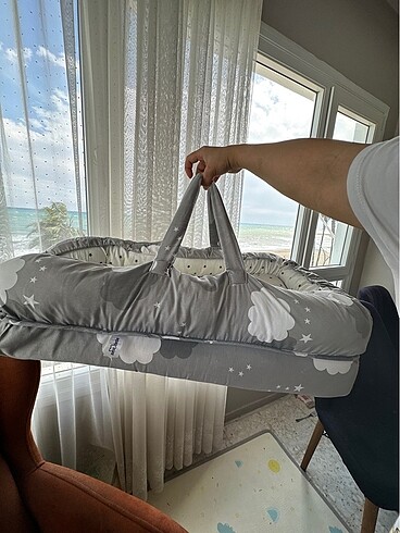 Diğer Beden gri Renk Babynest reflü yatağı