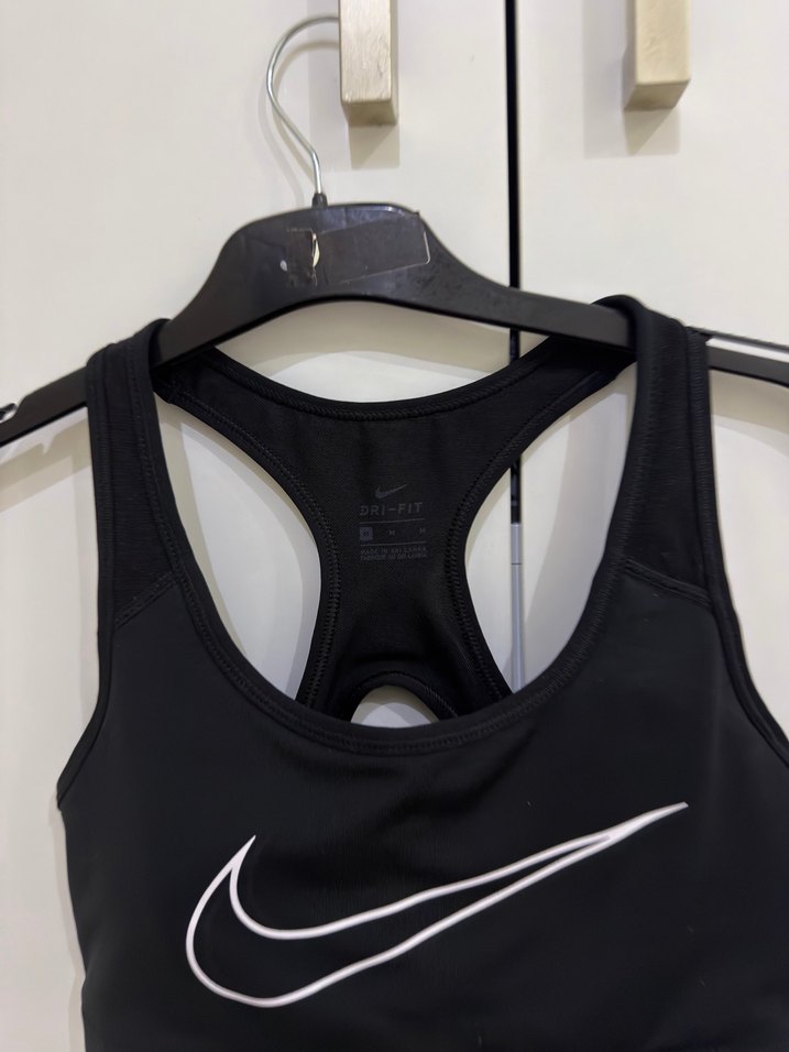 Nike Siyah Mini Spor Sütyeni - Görsel 4