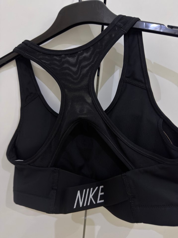 Nike Siyah Mini Spor Sütyeni - Görsel 5