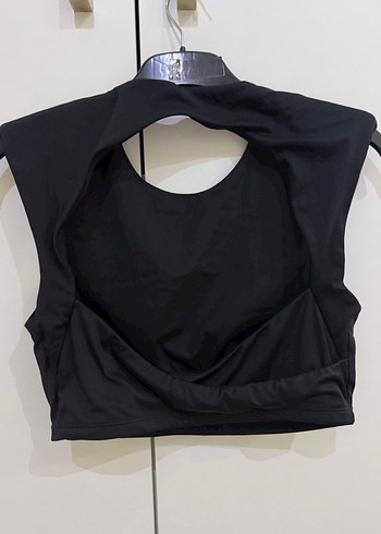 Siyah Kolsuz  vatkalı spor sütyeni - Görsel 5