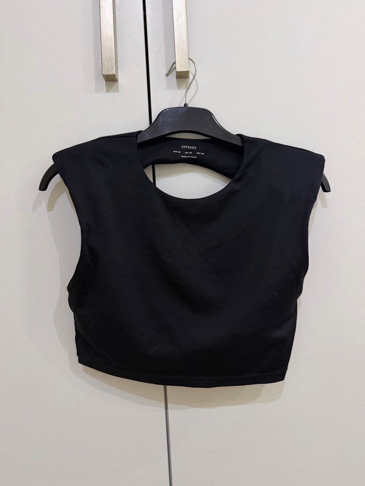 Siyah Kolsuz  vatkalı spor sütyeni - Görsel 4