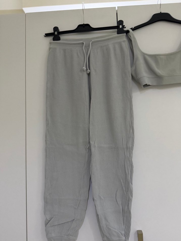 Gri Rahat Kesim 2 li takımı - Görsel 2