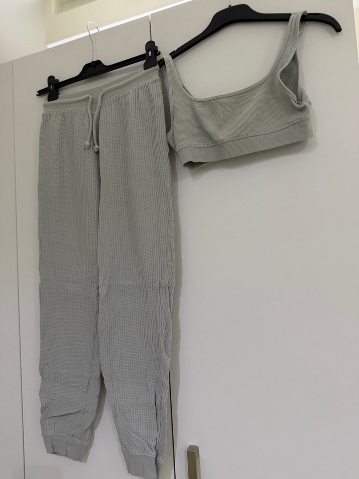 Gri Rahat Kesim 2 li takımı - Görsel 3