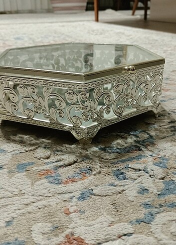 Kapaklı aynalı gümüş  - Görsel 3