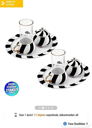 Karaca fincan takımı  - Görsel 2