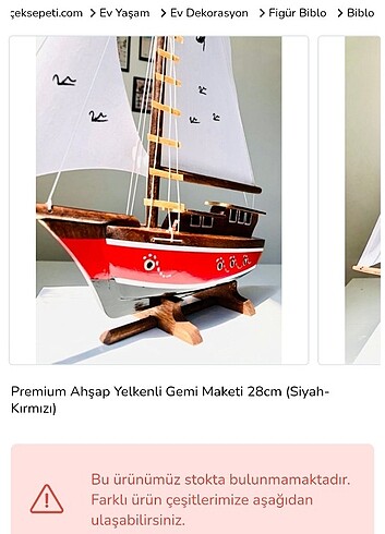 El yapımı ahşap dekoratif gemi  - Görsel 6