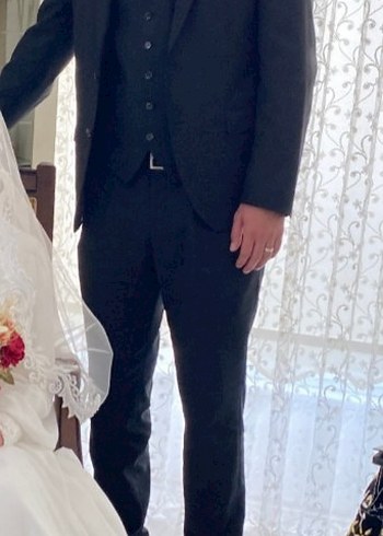 Altınyıldız Classics Siyah Erkek Damatlık - Görsel 8