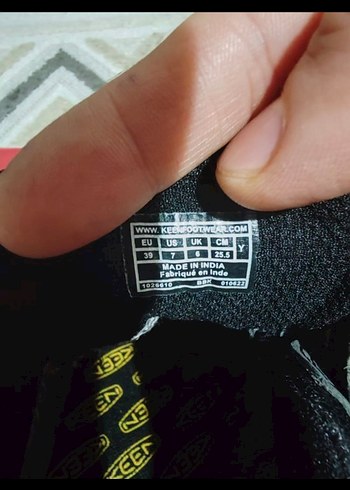 Gri Sarı Velcro Detaylı Erkek Çocuk Spor Ayakkabı - Görsel 5