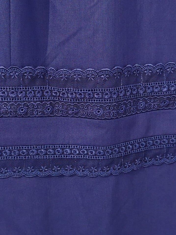 Kadın mor Kalem Elbise - Görsel 5