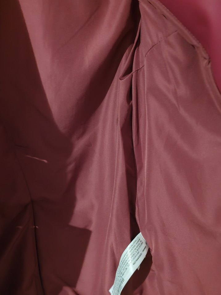 Fuşya Deri Kadın Blazer Ceket - Görsel 3