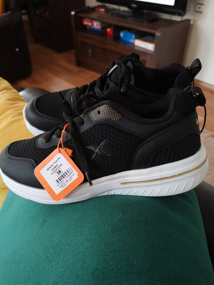 Kinetix Siyah Gri kadın Spor Ayakkabı - Görsel 2