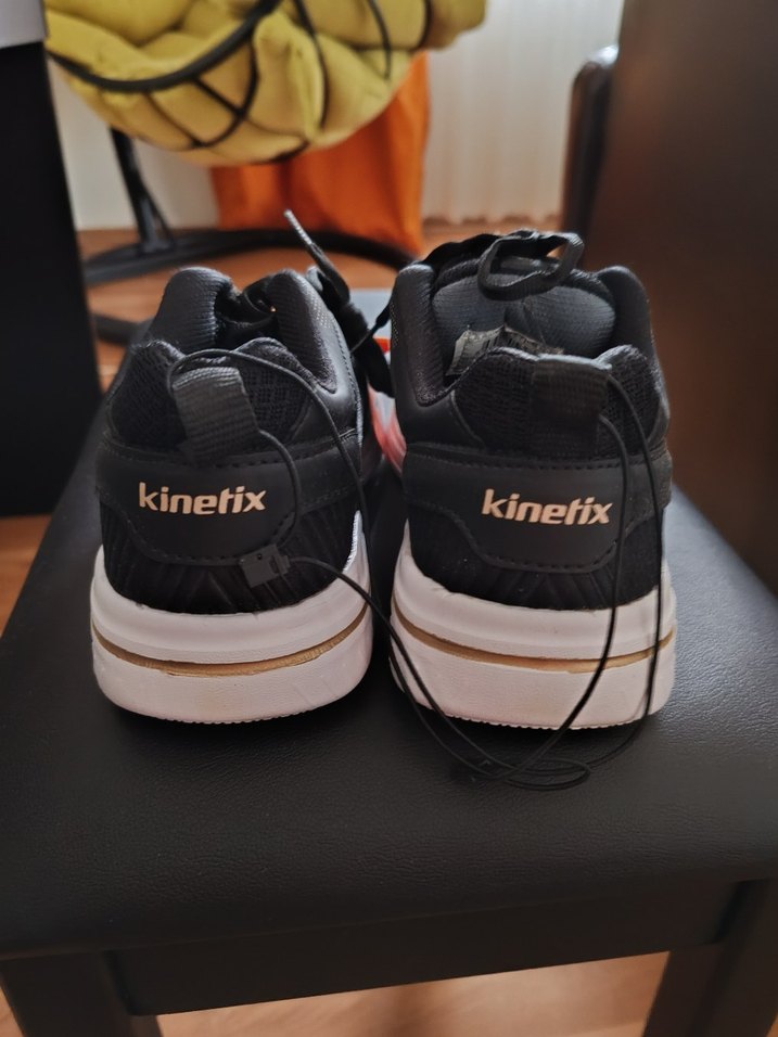 Kinetix Siyah Gri kadın Spor Ayakkabı - Görsel 4