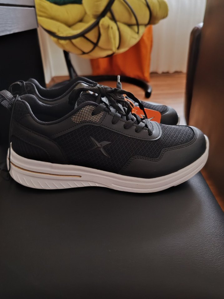 Kinetix Siyah Gri kadın Spor Ayakkabı - Görsel 3