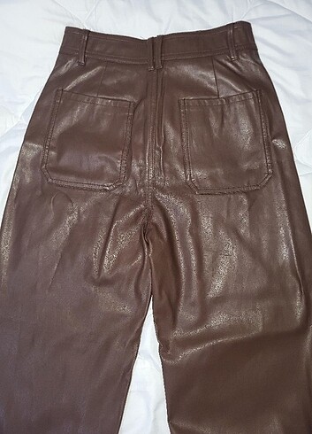 Pull and Bear P&B Deri Pantolon