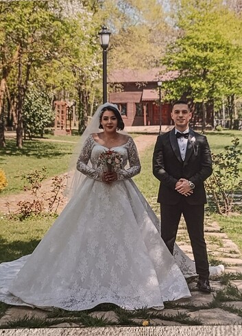 44 Beden Tasarım gelinlik Vakko model