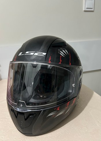 LS2 sıfıra yakın çok az kullanılmış motorsiklet kaskı - Görsel 3