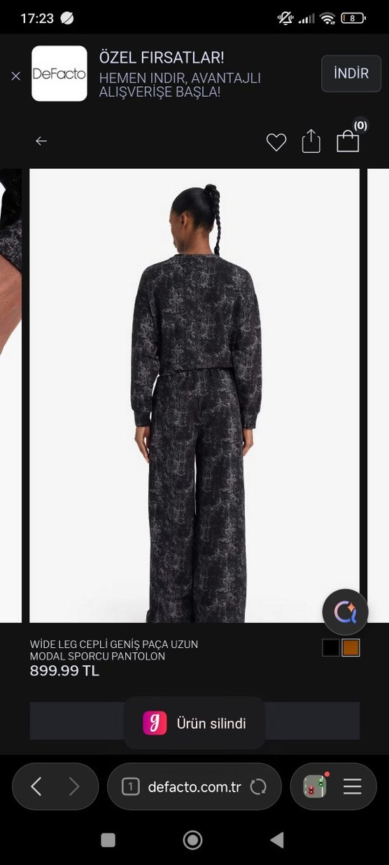 bol paca pantolon - Görsel 2