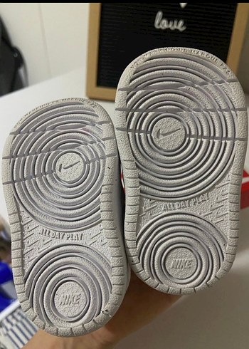 Beyaz Pembe Nike kiz Çocuk Spor Ayakkabı - Görsel 3