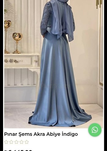 Abiye pınar şems tesettür abiye