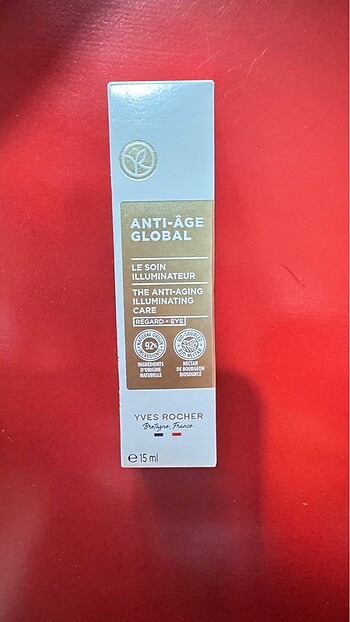 Yves Rocher anti age göz altı krem
