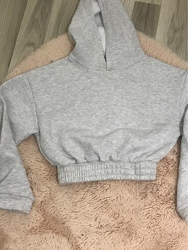 kapişonlu sweat crop