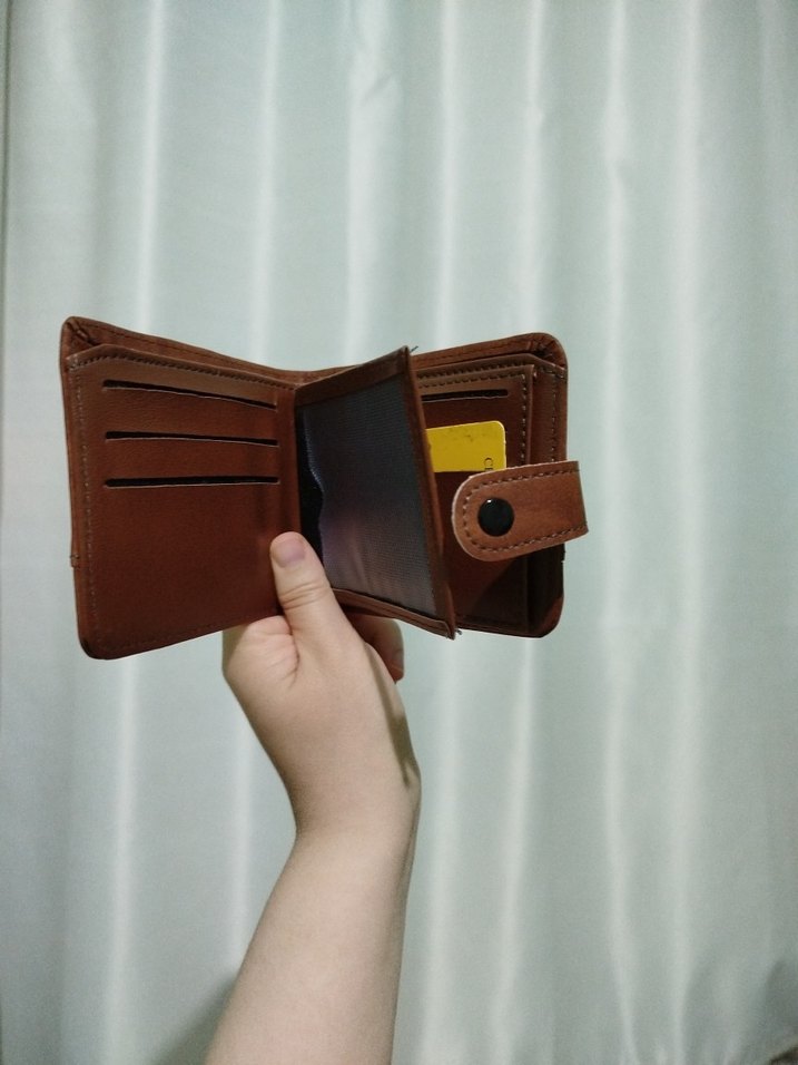 Kahverengi Minimalist Erkek Cüzdanı - Görsel 2