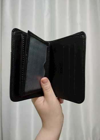 Siyah Minimalist Erkek Cüzdan - Görsel 4