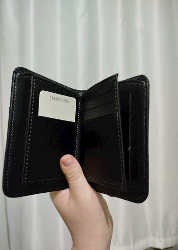 Siyah Minimalist Erkek Cüzdan - Görsel 3