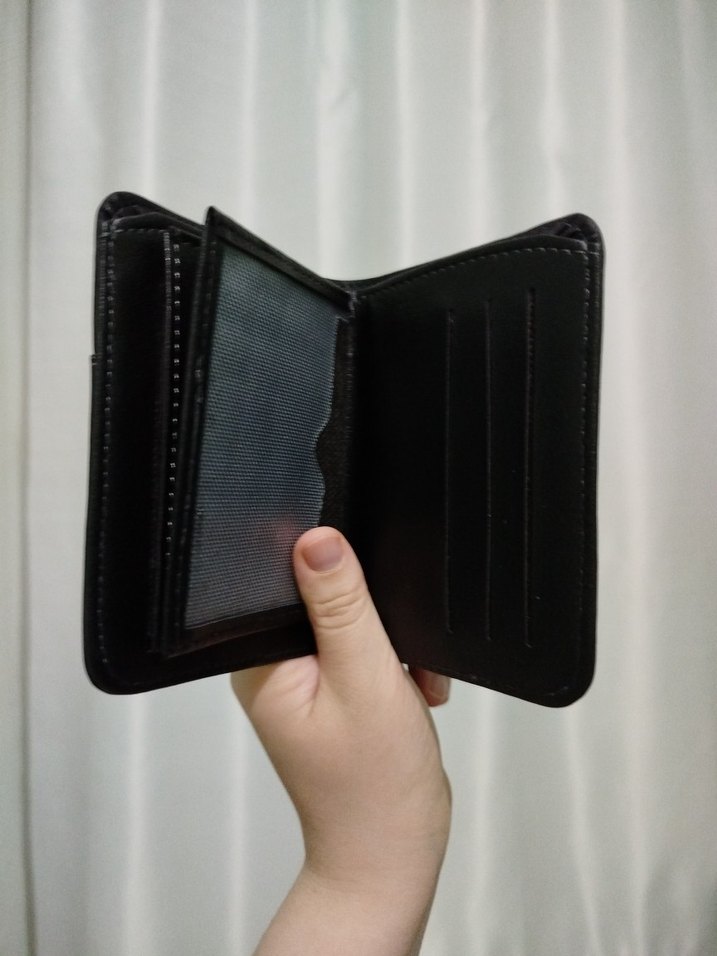 Siyah Minimalist Erkek Cüzdan - Görsel 4