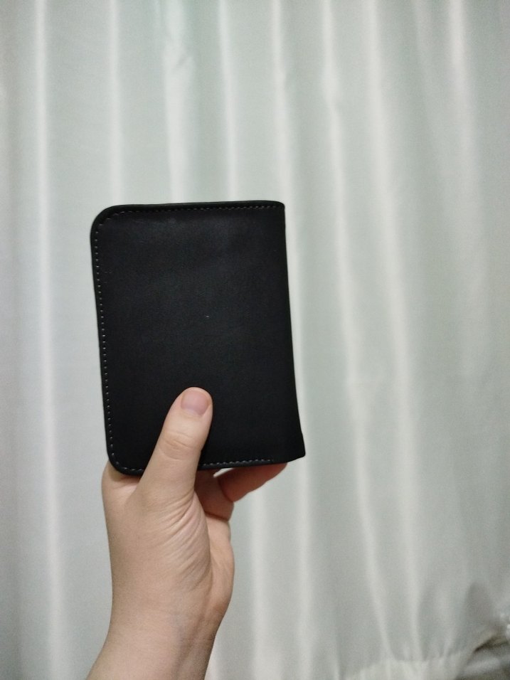 Siyah Minimalist Erkek Cüzdan - Görsel 5