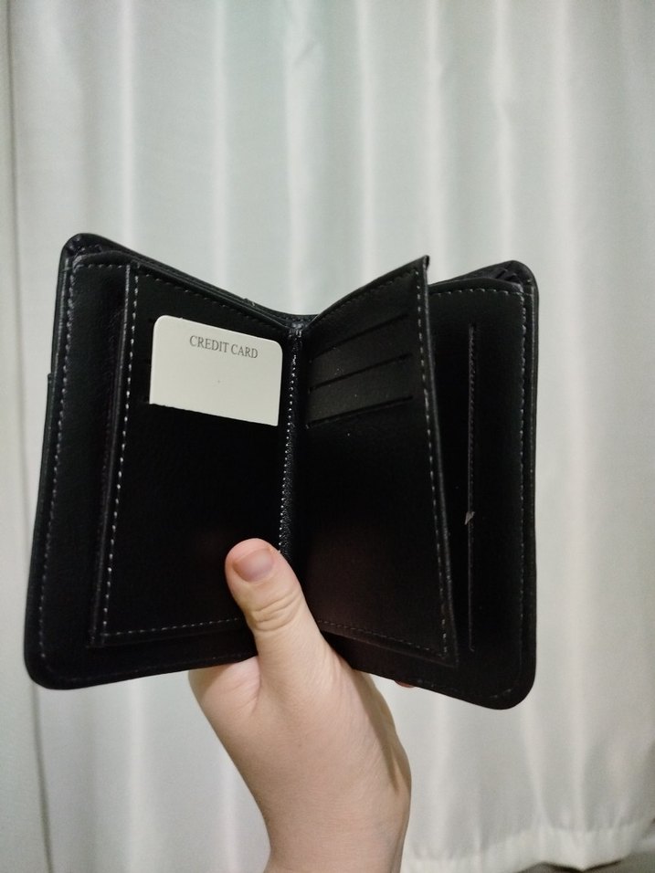 Siyah Minimalist Erkek Cüzdan - Görsel 3