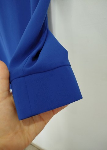 Kadın Lacivert Uzun Kollu Tunik - Görsel 4