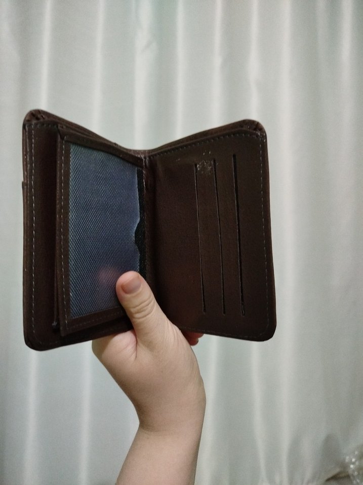 Kahverengi Minimalist Erkek Cüzdanı - Görsel 4