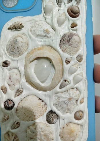 Düğmeli Mavi Bohem Telefon Kılıfı ıp11 - Görsel 2